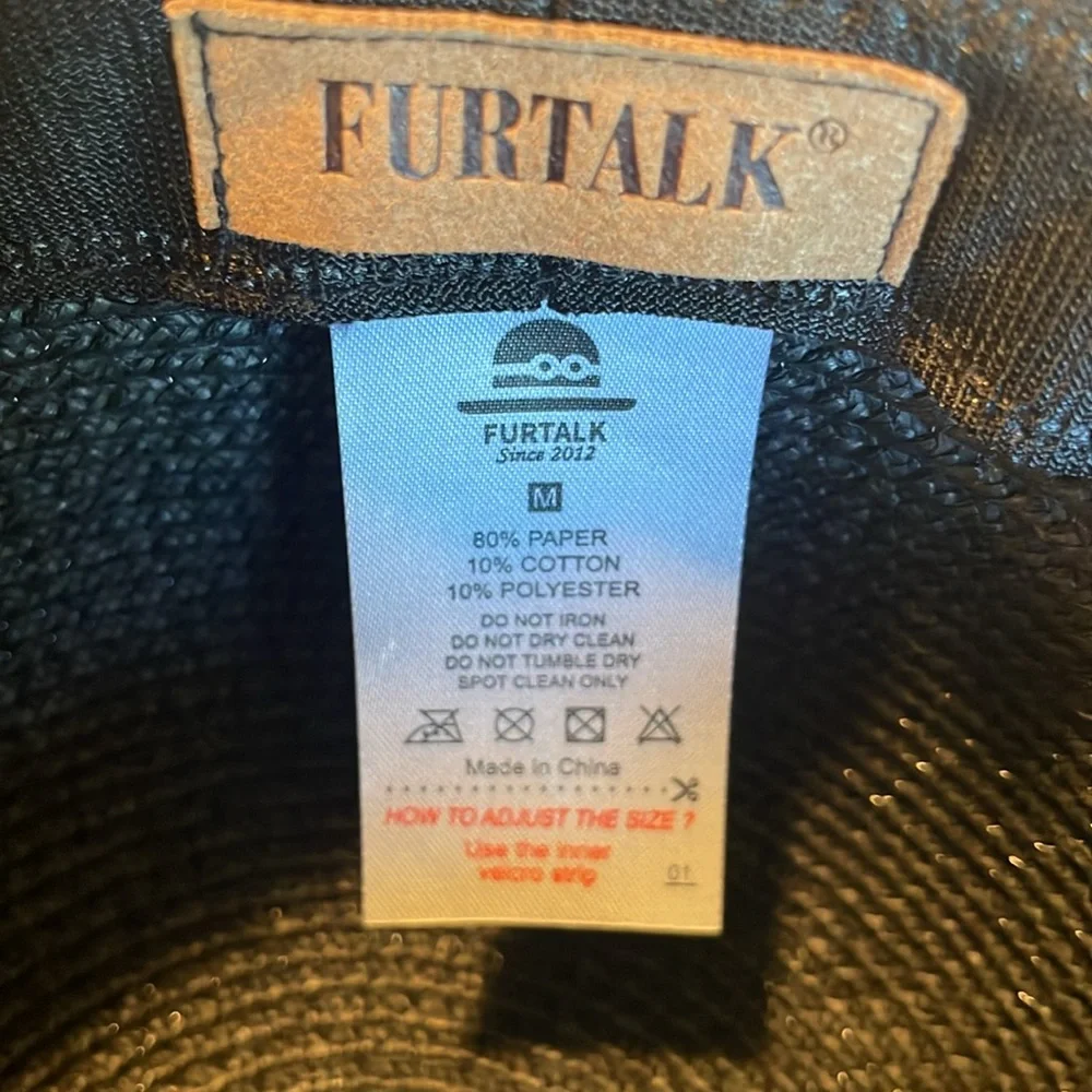FURTALK *NWOT Sun Hat - Picture 4 of 5